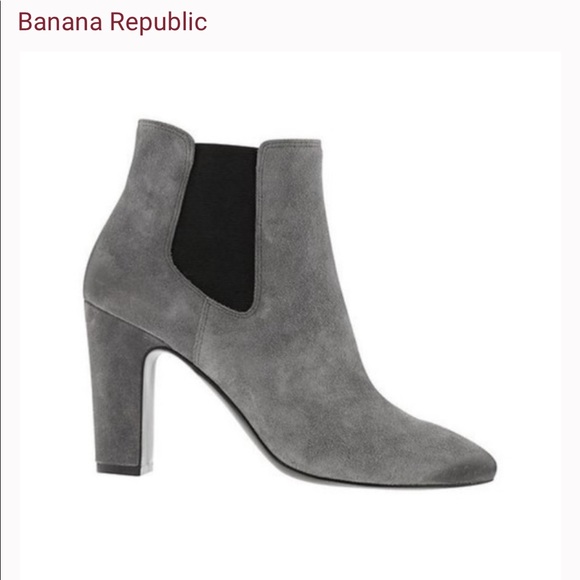 Banana Republic Suede Booties NWT! - Picture 1 of 4